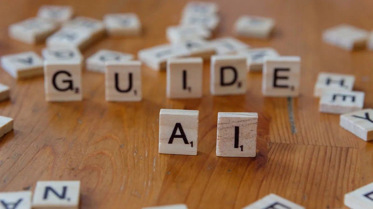 AI Blog Post Writer Review Criteria: How to Evaluate Output Quality — Guide and AI Text Blocks on Wooden Surface