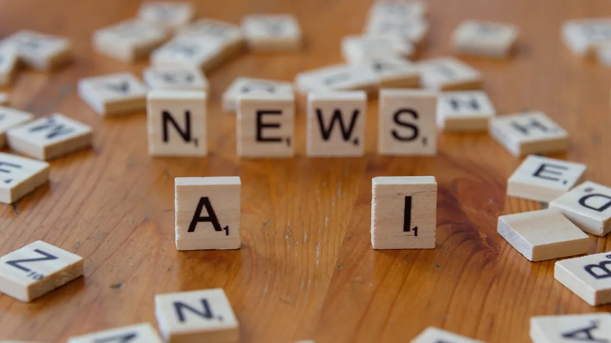 AI Blog Post Writer Review Criteria: How to Evaluate Output Quality — AI News Concept with Scrabble Letters
