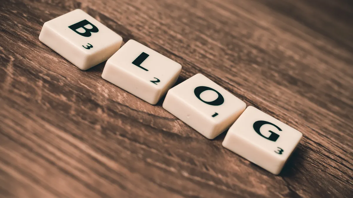 AI Blogging Workflow for Bloggers: A Repeatable Process AI Blogging Workflow for Bloggers: A Repeatable Process — Blog Letters on Brown Wood
